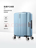 新秀丽（Samsonite）行李箱20英寸拉杆箱时尚竖条纹旅行箱包蓝色GU9密码登机箱 实拍图
