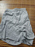 荷拉德古娜【3条装】宽松男士内裤男平角裤棉质阿罗裤男生男式裤衩大裤头 深灰+蓝色+浅灰 XXXL（推荐体重160-190斤） 实拍图