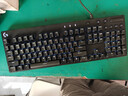 罗技（G）9新二手罗技G610机械键盘原厂樱桃红轴青轴茶轴电竞游戏键盘 黑色(后换不是原装的全新键帽) 樱桃红轴 实拍图