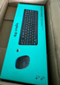 罗技（Logitech）MK245 Nano 键鼠套装 无线键鼠套装 办公键鼠套装 紧凑型 可调支架 带无线2.4G接收器 白 实拍图