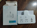 西门子（SIEMENS）转换插座/转换插头/电源转换器/品字形二位带单控双USB+Type-C 实拍图