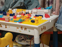 星涯优品儿童玩具积木桌大颗粒DIY多功能男女孩收纳游戏桌子3-6岁生日礼物 实拍图