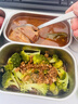小熊（Bear）电热饭盒 加热饭盒 保温饭盒可加热 双层四胆办公室蒸煮热饭神器可预约上班族加热便当盒DFH-G16W7 实拍图