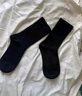 一宅一物袜子女纯棉100%加厚中筒袜纯色10A抗菌吸汗冬季透气百搭简约长筒 实拍图