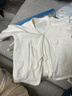 童泰（TONGTAI）婴儿和服半背衣纯棉四季0-3个月新生儿衣服宝宝居家上衣2件装 黄色（双层护肚款） 59 码(建议1-3个月身高55-60cm) 实拍图