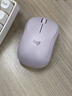 罗技（Logitech）M221无线鼠标(M220造型)usb无线静音鼠标笔记本台式电脑mac无线办公鼠标中小手电池小巧便携 多彩 茱萸粉 实拍图
