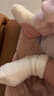尼多熊儿童袜新生儿秋冬加厚保暖婴儿珊瑚绒中长筒宝宝袜子子0-6个月 实拍图