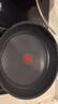 特福（Tefal）不粘锅平底锅煎锅健康早餐煎锅牛排煎锅家用红心钛元素涂层炒锅 红心感温（钛元素不粘锅） 28cm 实拍图