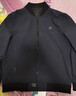 海澜之家（HLA）夹克男25新款轻商务经典三防印花棒球领外套秋季 黑色60 2XL 185/100A 推荐165~180斤 实拍图