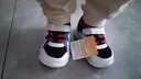 江博士Dr.Kong江博士童鞋魔术贴2023春秋网布舒适透气幼儿女宝宝学步鞋 黑/白/蓝 23 脚长约13.4-14.1 实拍图