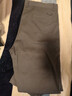 罗蒙（ROMON）休闲裤男秋冬季商务裤子男士时尚直筒裤宽松百搭男裤 深灰 36 实拍图
