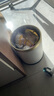 飞达三和无盖垃圾桶15L白色轻奢高档双桶设计家用客厅卧室厨房办公室厕所 实拍图