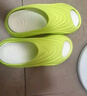 亚束2025运动拖鞋男厚底增高防滑户外踩屎感凉拖减震夏季外穿破茧系列 荧光绿【可拆卸内胆】 44-45 【43-44码脚拍这个】 实拍图