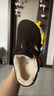 Devo的沃软木鞋休闲冬季毛加绒内里保暖包头勃肯鞋女鞋96008 深棕反绒皮+羊毛 35 （建议正码正拍） 实拍图