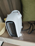 奥克斯（AUX）暖风机取暖器办公室电暖气家用节能台式电暖器热风机200A2 白色-双温控【升级2.2米加长加粗线】 实拍图