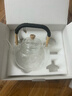 忆壶茶（YIHUTEA）泡茶壶玻璃煮茶壶家用电陶炉煮茶器养生壶 茶具套装玻璃烧水茶壶 【蒸煮双内胆】提梁壶1L 实拍图