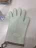 奥丝达防烫手套隔热加厚硅胶厨房烤箱专用烘焙耐高温防滑防热微波炉烘培 食品级硅胶材质 【三层加厚】1只装单只 实拍图