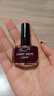 CandyMoyo健康0毒水性指甲油免烤美甲持久显白不可撕拉红色细闪亮片 实拍图