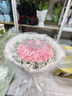 艾斯维娜鲜花速递向日葵混搭花束生日礼物全国同城配送 33朵粉玫瑰欧式花束 实拍图
