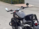 二手奔达金吉拉300太子复古巡航V缸灰石300哈雷燃油摩托车可上牌 蓝色 实拍图