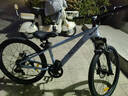 喜德盛（xds）小王子青少年铝合金山地自行车禧玛诺7速24英寸9-15岁学生单车童 浅灰/蓝24寸|建议身高135-155 禧玛诺7速 实拍图