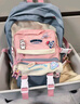 回力大容量书包女初中生大学生背包高中生小众小学生三到六年级双肩包 实拍图