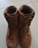 际华三五零五新式棕色作战靴男夏季碳板作战鞋超轻高帮耐磨训练靴真皮登山鞋 棕色新式作战靴【高配款】 40/250【原厂正品 两双鞋垫】 实拍图