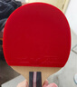 蝴蝶（Butterfly）三星级乒乓球拍直拍双面反胶5层合板兵拍单只TBC302 附拍套 实拍图