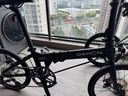 大行（DAHON）折叠自行车20英寸8速铝合金D8碟刹版KBA083暴龙款  黑色 实拍图