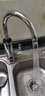 奥克斯（AUX）电热水龙头热水器加热水龙头快速热水变频恒温厨房下进水 【大屏数显】电镀银+漏保插头+万向喷头 实拍图