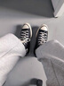 匡威（Converse）官方1970S男女高帮牛皮革休闲板鞋经典黑黑色A13863C A13863C 42.5 实拍图