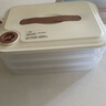 京东京造 饺子盒食品级PP5 可计时手提大容量冰箱保鲜收纳盒 （三层一盖） 实拍图