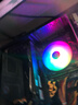 超频三（PCCOOLER）大白鲨皓月智能版 CPU散热器 （下压式/多平台/1700/AM4/12CM风扇/配硅脂） 实拍图