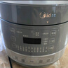 美的（Midea）【国家补贴】0涂层精钢厚釜电压力锅5L双胆全自动智能预约家用煲汤煮饭电饭煲C5856G高压锅4-6人 实拍图