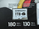 三星（SAMSUNG）1TB TF(MicroSD)内存卡 A2 U3 V30 4K 兼容switch掌机无人机运动相机 索尼克游戏存储卡 读180MB/s 实拍图