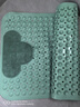 佳洁利 浴室防滑垫淋浴房洗澡地垫卫生间防摔老人孕妇小孩按摩脚垫无味 马尔斯绿（搓脚款） 90cm*60cm 1件数 加厚（大号） 实拍图