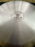 铿锵 316不锈钢平底锅家用无涂层煎锅煎蛋煎牛排烙饼锅燃气电磁炉通用 28cm无涂层煎锅【316无铆钉 实拍图