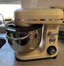 柏翠厨师机揉面和面打奶油一体全自动多功能搅拌直流轻音面包家用小型国家补贴 PE4633【限时国补】 米白色 6L 实拍图