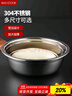 美厨（maxcook）加厚304不锈钢汤盆22CM 洗菜盆调料盆和面盆MCWATP22 加宽加深 实拍图