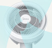 美的（Midea）【暴风循环】空气循环扇大风量摇头电风扇家用台式落地扇轻音卧室节能小风扇柔风轻羽扇 FGA24TQ 实拍图