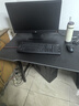 连理之木折叠桌电脑桌家用电竞桌宿舍学习书桌简约办公桌便携单人桌子 可折叠电脑桌黑色120*70*75cm 实拍图