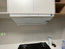 美的（Midea）【蒸汽洗AK7PRO/AK5PRO】抽吸排油烟机家用28风量大吸力顶侧一体变频自清洁高温蒸汽洗齐平橱柜 【白色旗舰款AK5PRO】25风量蒸汽洗单烟机 国家补贴立减20% 实拍图