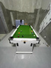 SZX成人标准4合1游戏桌 家庭商用台球乒乓球冰球黑8式室内球厅娱乐桌 7尺4合1-213*111*81cm-白桌+绿布 实拍图