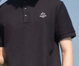 回力polo衫男夏季短袖男速干t恤男夏季透气翻领衣服休闲男装黑色XL 实拍图