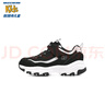 Skechers斯凯奇男女童运动鞋老爹鞋复古潮款儿童鞋舒适黑白熊猫鞋8701646L 巧克力酱 36 实拍图