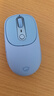 联想（Lenovo）小新无线蓝牙充电鼠标Plus天青蓝 人体工学设计商务办公轻音便携 笔记本平板通用 M3单蓝牙 实拍图