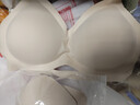 素肌良品猫耳杯外扩女士内衣女平胸小胸聚拢显大无痕内衣漫画胸加厚文胸罩 实拍图