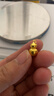 领丰金（LING FENG GOLD）AU9999黄金豆豆足金投资金豆子送女友送妈妈送小孩礼物储备金摆件 1g 实拍图