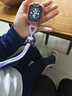 轩邑 小天才挂绳电话儿童手表Z11/Z10/少年版Z9/Z8A/Z7S/Z6P/Q3/N5/N3/D3SQ2A带公仔调长短挂脖套 豆紫 实拍图