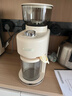 Barsetto 百胜图磨豆机意式咖啡豆电动研磨机家用小型手冲磨粉机器 BAG703【升级磨豆系统 】米白色 实拍图